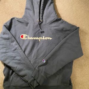 reverse weave champion hoodie